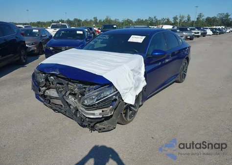 2019 Honda Accord Sport z USA, uszkodzony, nr VIN 1HGCV1F37KA044534